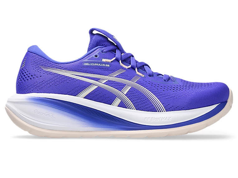 ASICS GEL-CUMULUS™ 28 Damen Laufschuh - Komfort & Dynamik in Cobalt Burst/Ivory