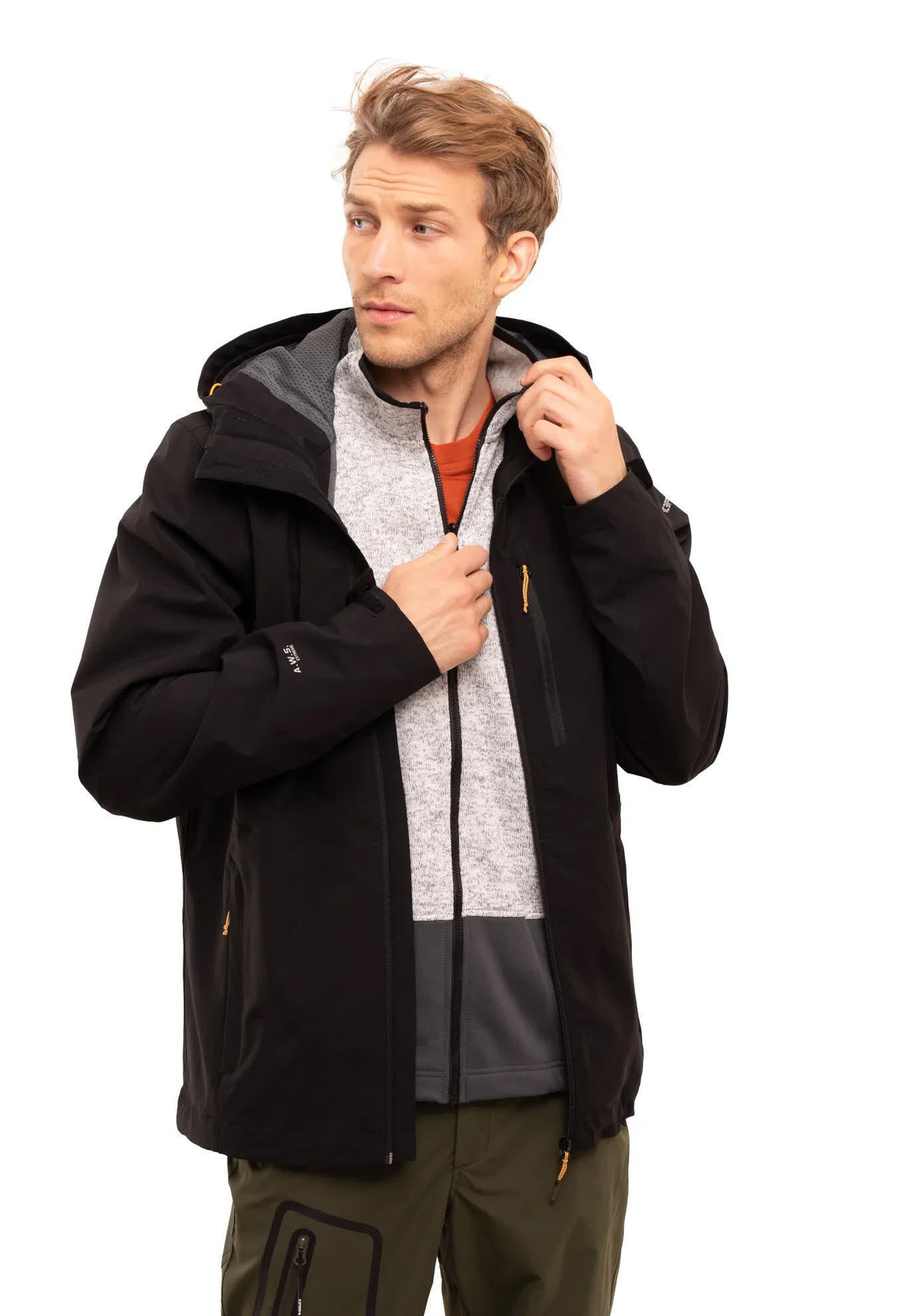 Icepeak Baskin Kombijacke Herren schwarz NEU