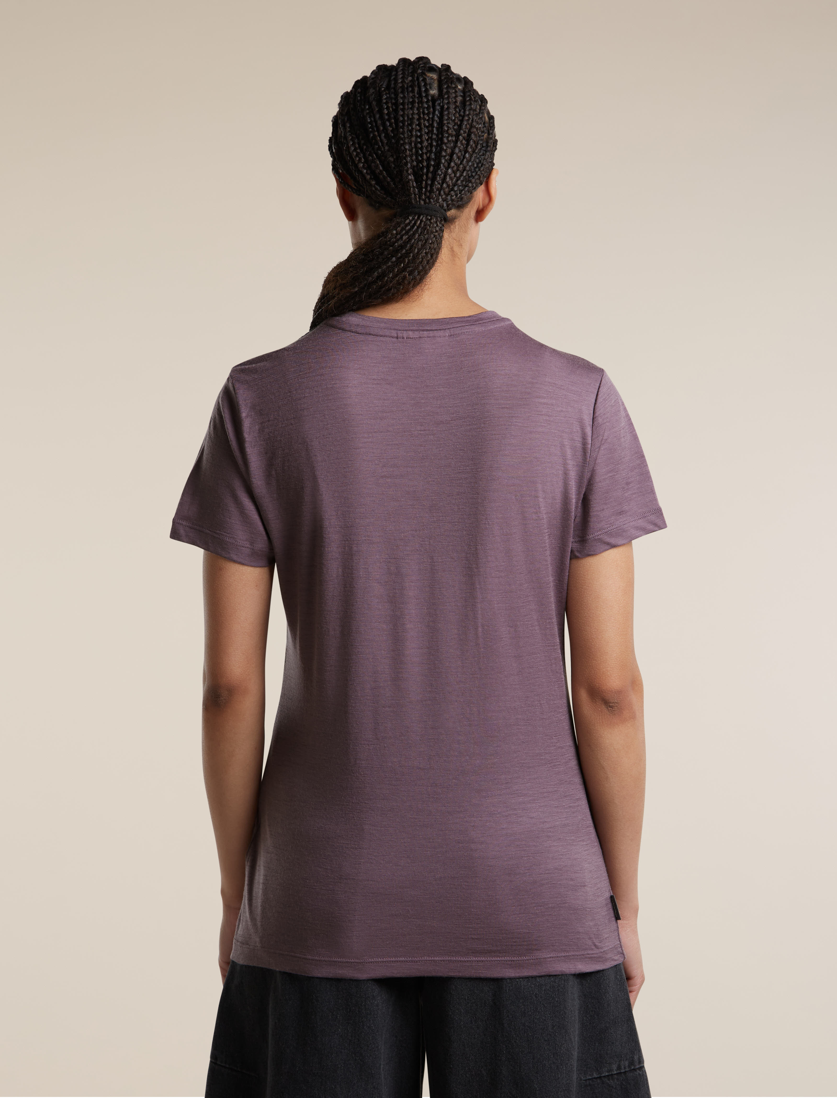 Icebreaker  M 150 Tech Lite SS Tee IBStitchlin Damen T-Shirt lila
