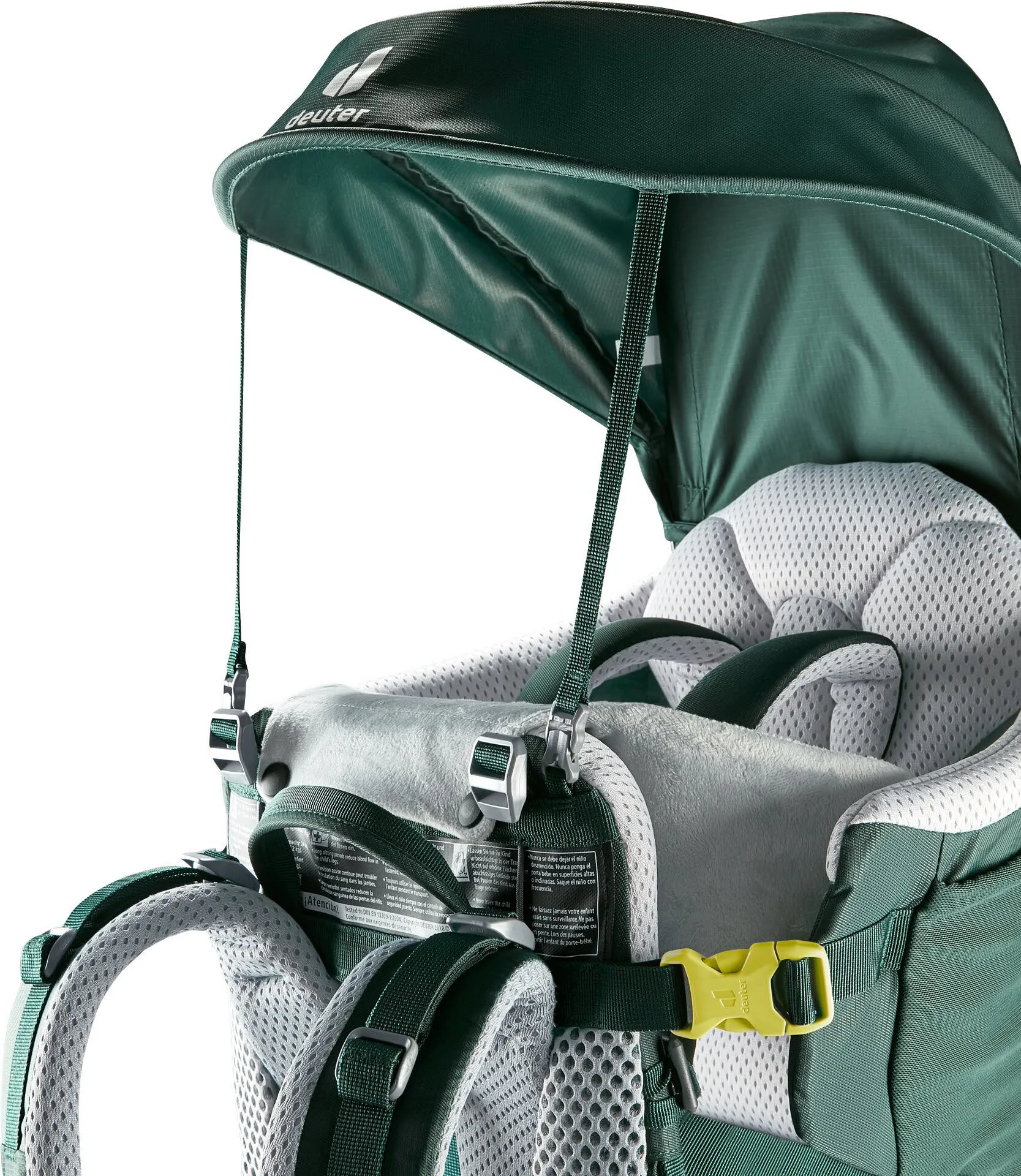 Deuter Kid Comfort Kindertrage Kraxe grün