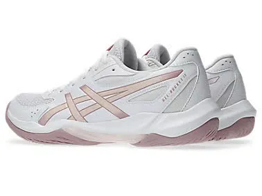 ASICS GEL-ROCKET 12 Damen Volleyballschuhe Hallenschuhe White/Pearl Pink
