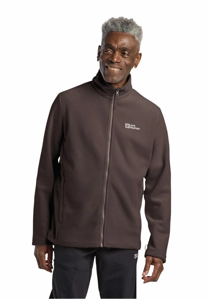 Jack Wolfskin Winterstein Fz Herren Fleecejacke braun