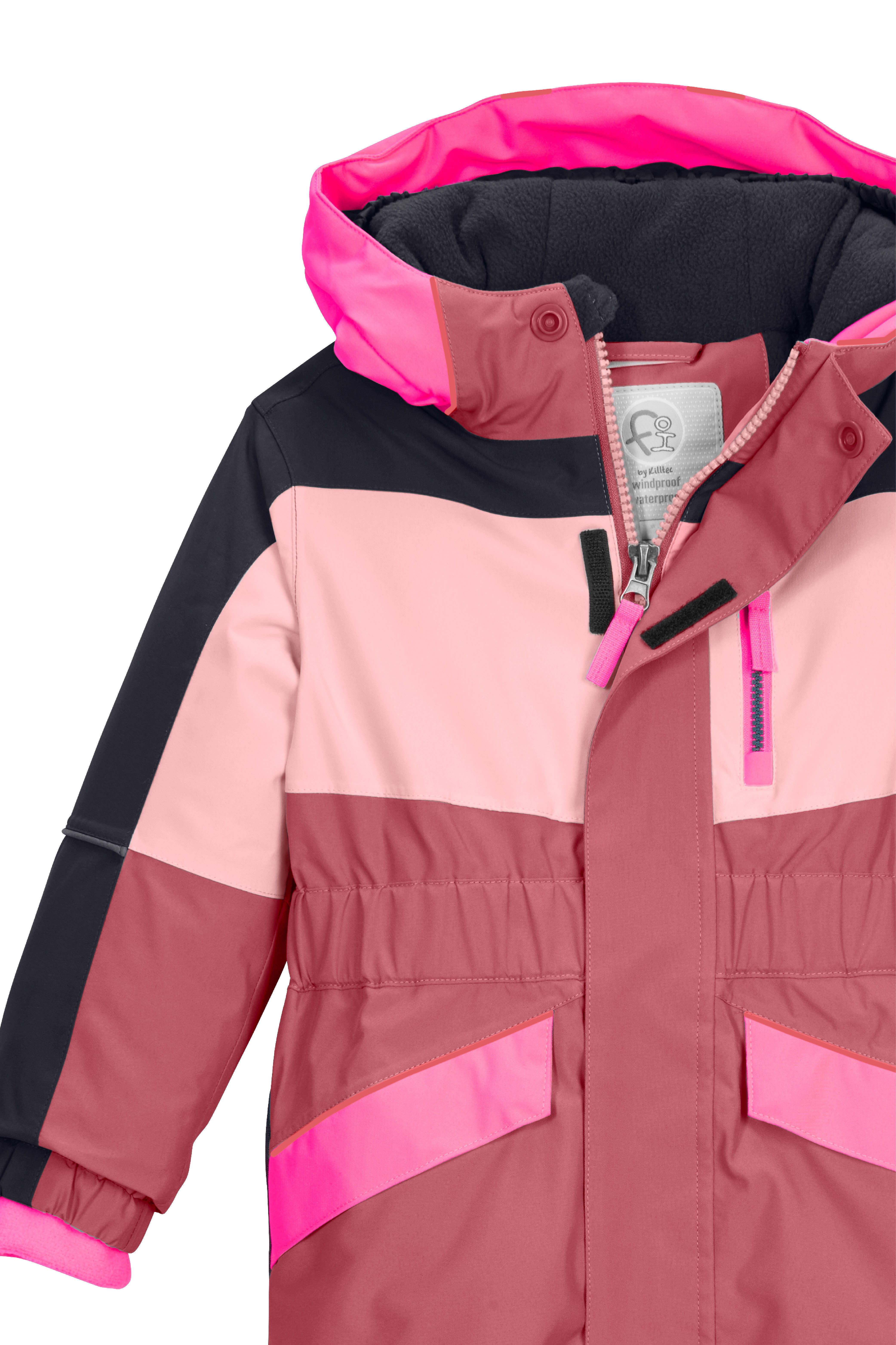 Killtec Overall Schneeanzug Mädchen lila-pink