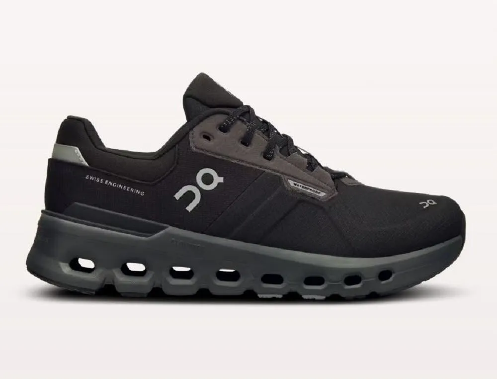 ON CLOUDRUNNER 2 WATERPROOF Damen Laufschuhe Joggingschuhe magnet/black