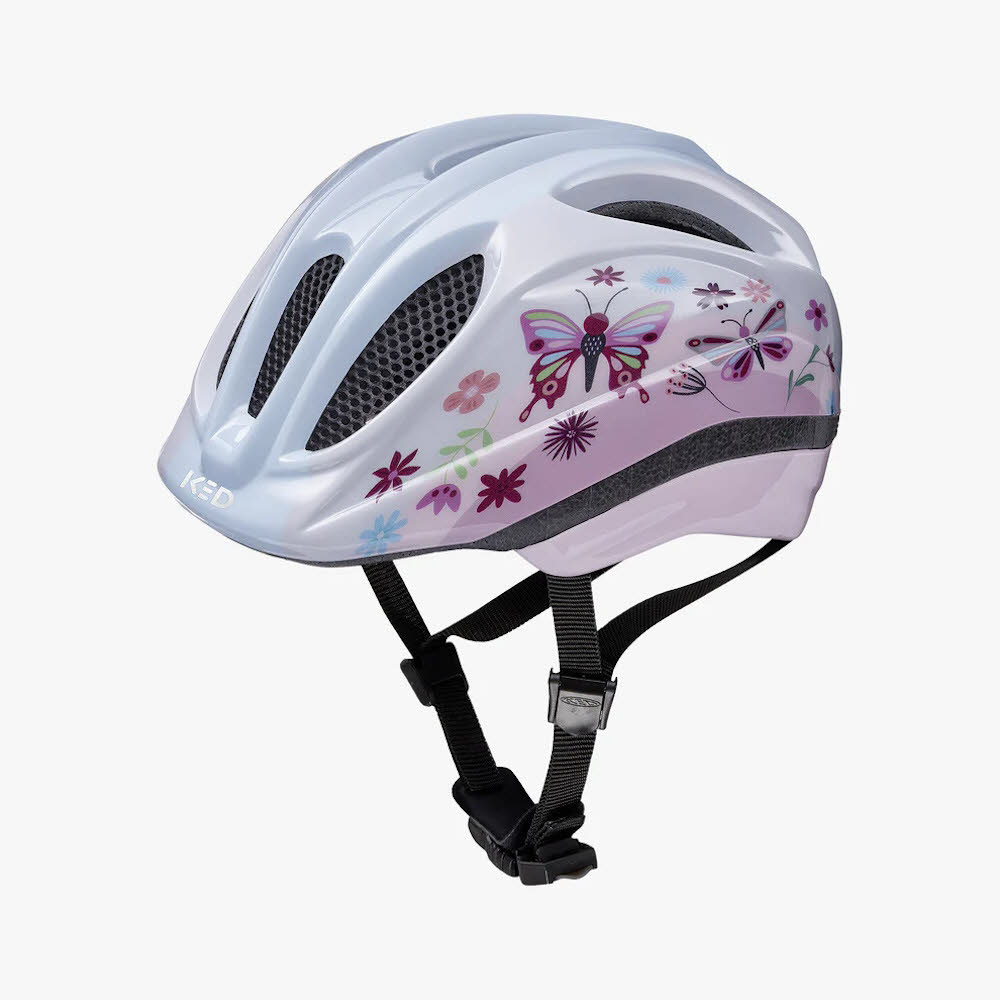 KED MEGGY II TREND Mädchen Fahrradhelm butterfly glossy