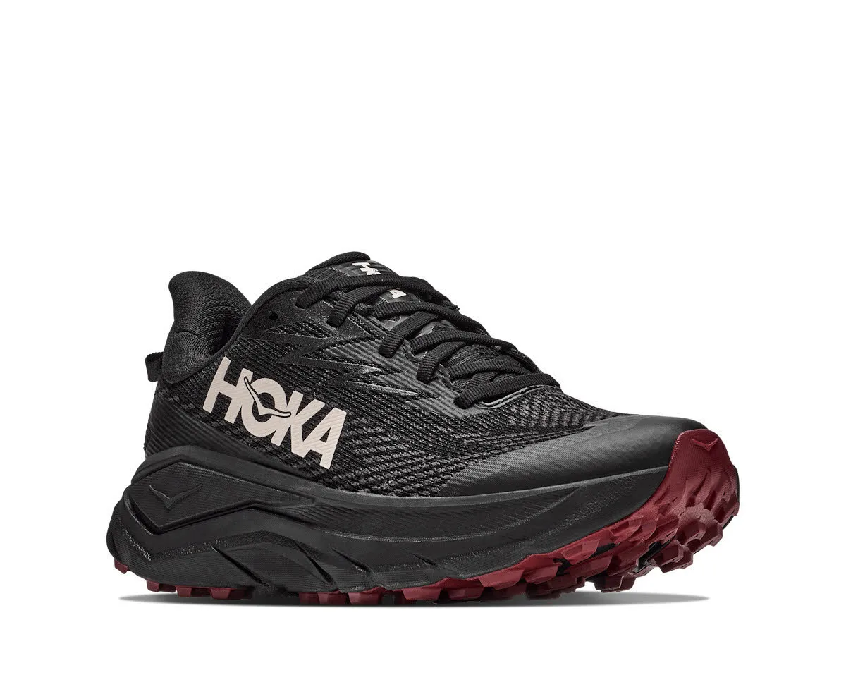 Hoka Challenger 8 GTX Damen Trailrunningschuhe Laufschuhe dunkelrot