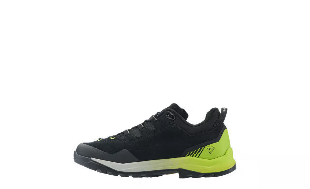 LOWA® EXPLORER GTX LO Herren Wanderschuhe Trekkingschuhe Low schwarz/limone