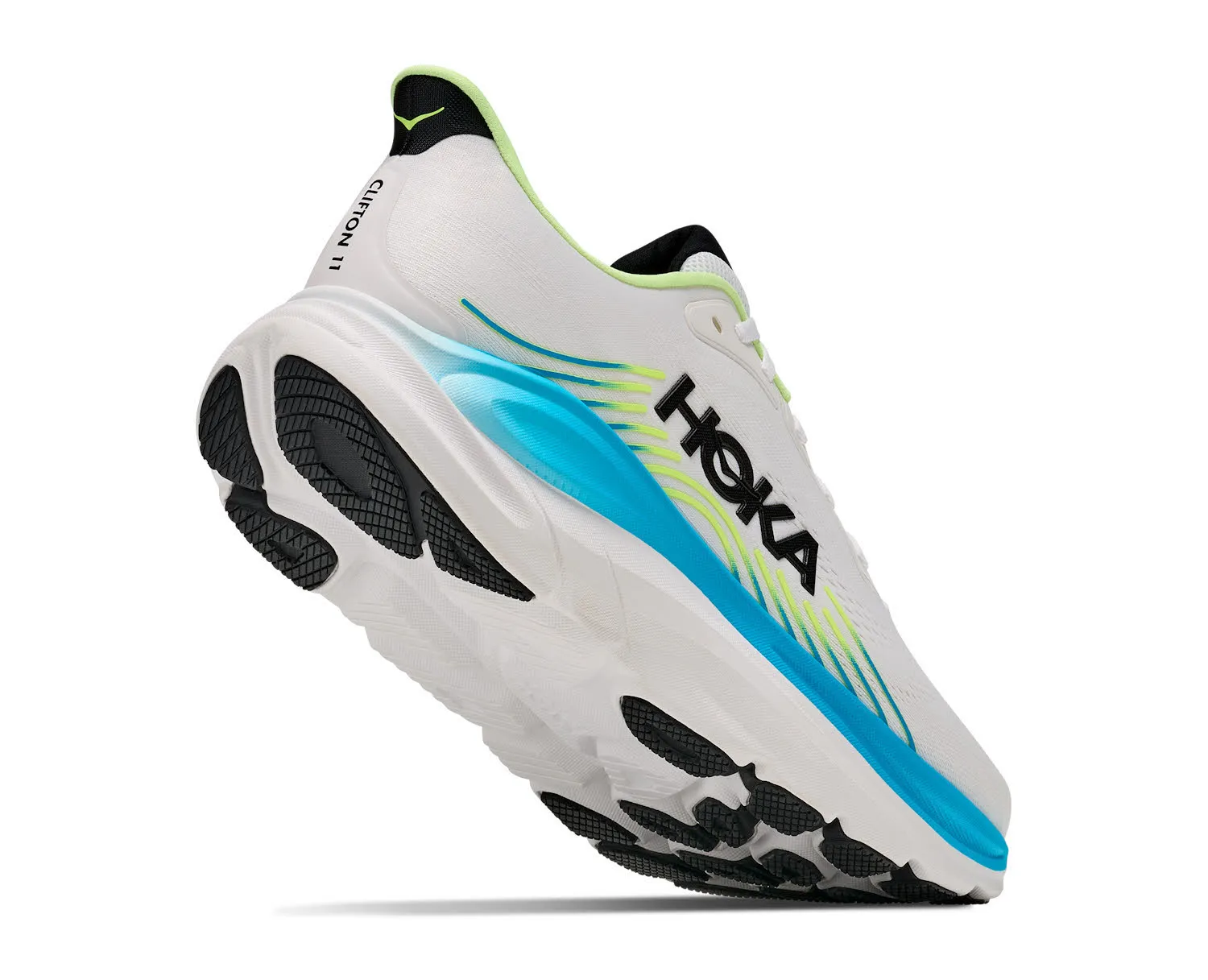 Hoka Clifton 11 Herren Laufschuhe Joggingschuhe weiß