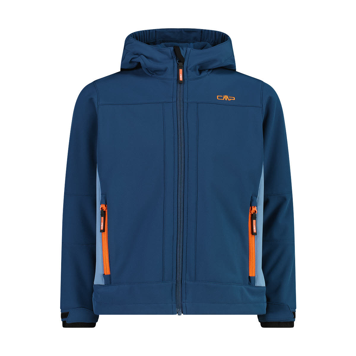 CMP KID G JACKET FIX HOOD Kinder Softshelljacke Windjacke blau