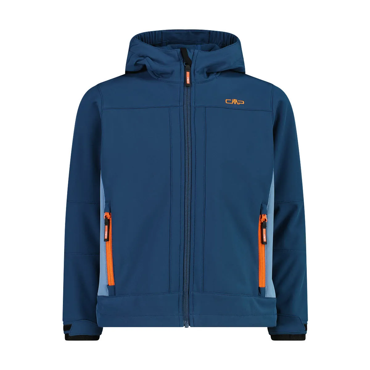 CMP KID G JACKET FIX HOOD Kinder Softshelljacke Windjacke blau
