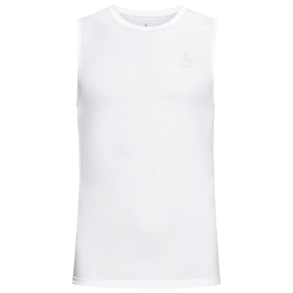 Odlo Performance X-Light Eco Base-Layer-Top Unterhemd Achselshirt Herren weiß