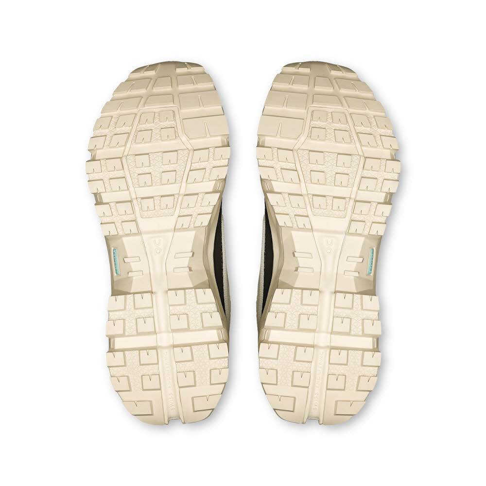 ON Cloudrock Low Waterproof Damen Wanderschuhe beige