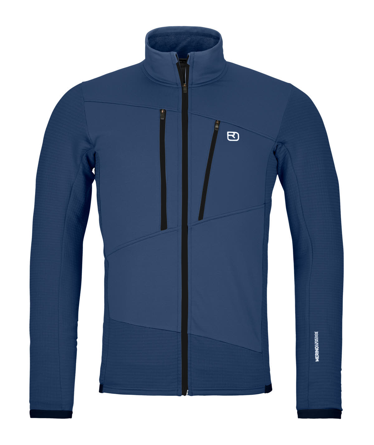 Ortovox fleece Grid Fleecejacke Herren blau