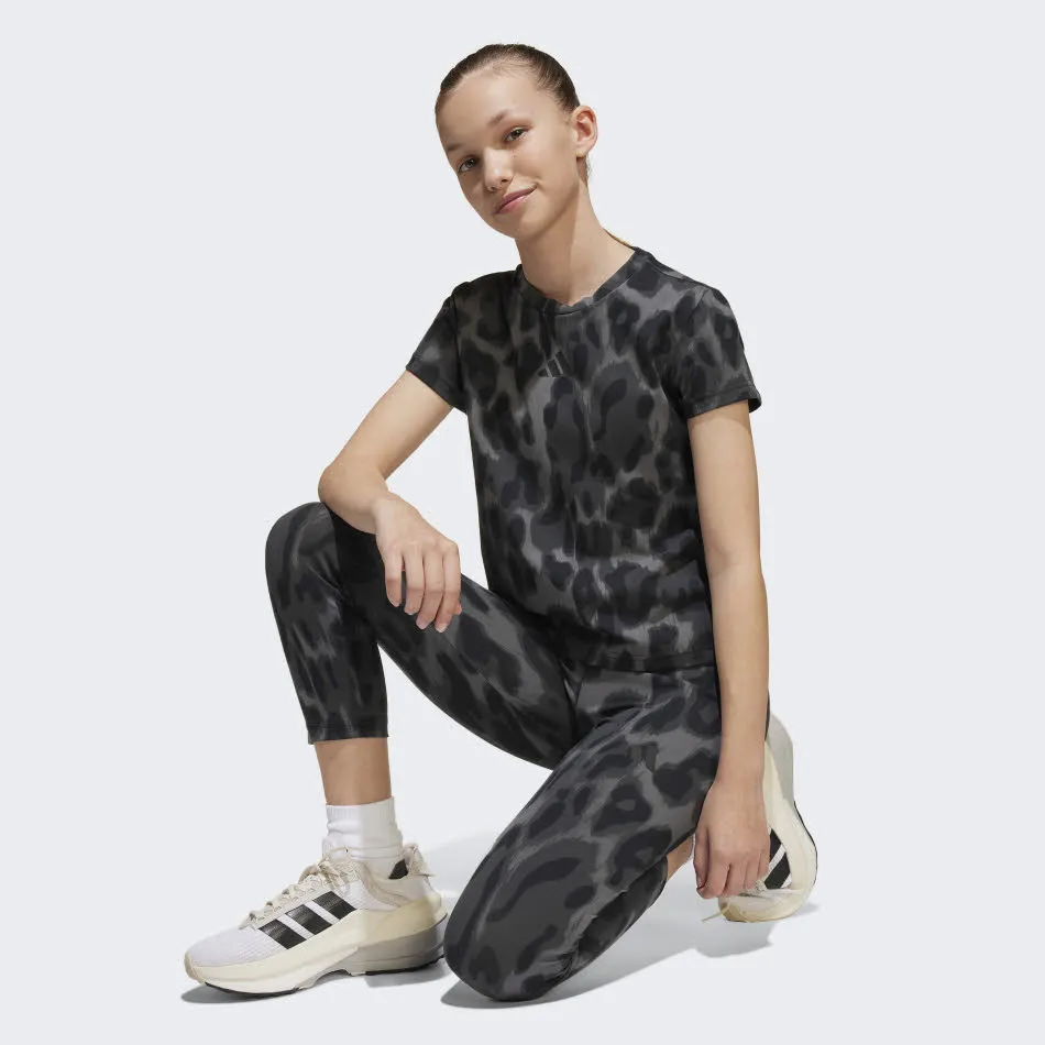 adidas Future Icons 7/8 Leggings Mädchen grau/schwarz
