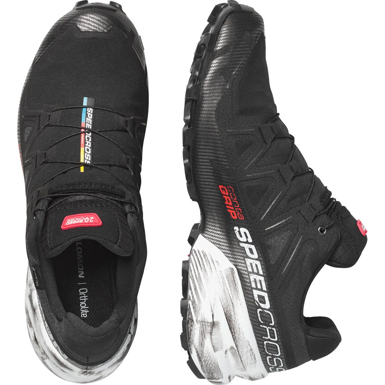 Salomon SPEEDCROSS 6 GTX 20 YEARS Herren Laufschuhe Trailrunningschuhe schwarz