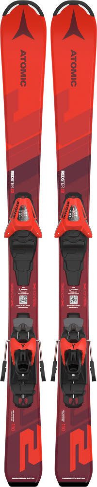 Atomic REDSTER J2 (110-120) + C5 GW Kinder Ski Alpin 24/25 rot