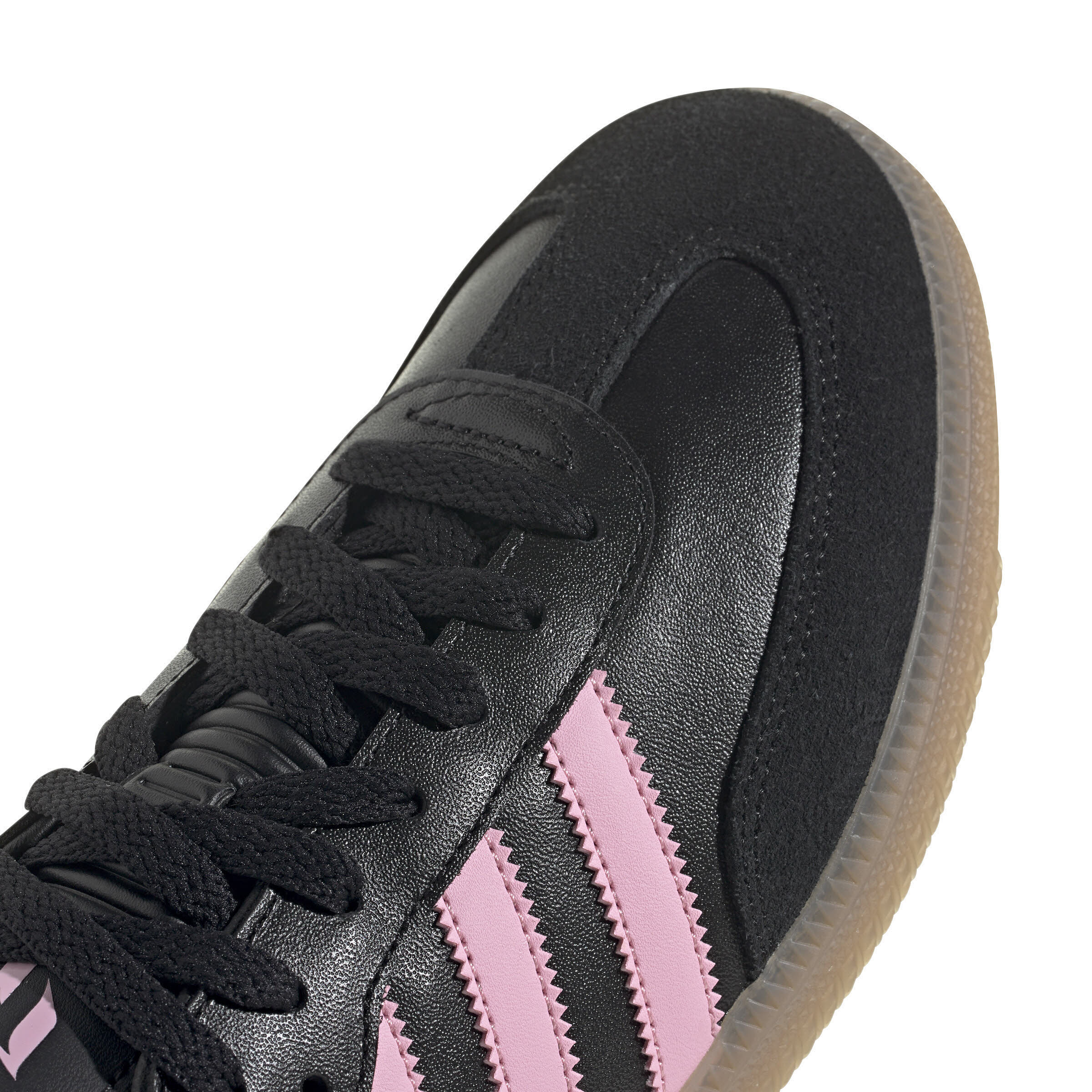 adidas SAMBA MESSI Damen Hallenschuhe Fußballschuhe schwarz/pink