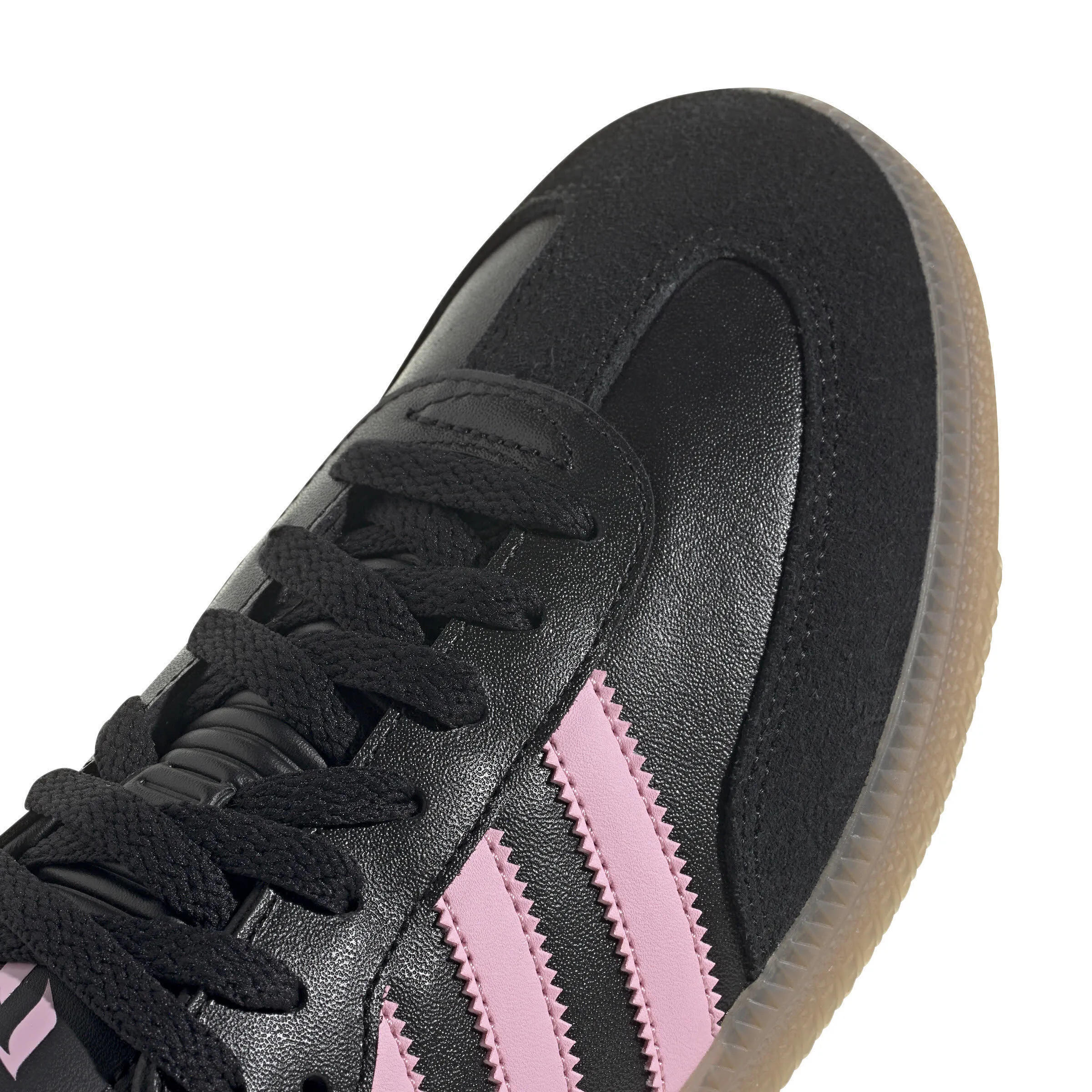adidas SAMBA MESSI Damen Hallenschuhe Fußballschuhe schwarz/pink