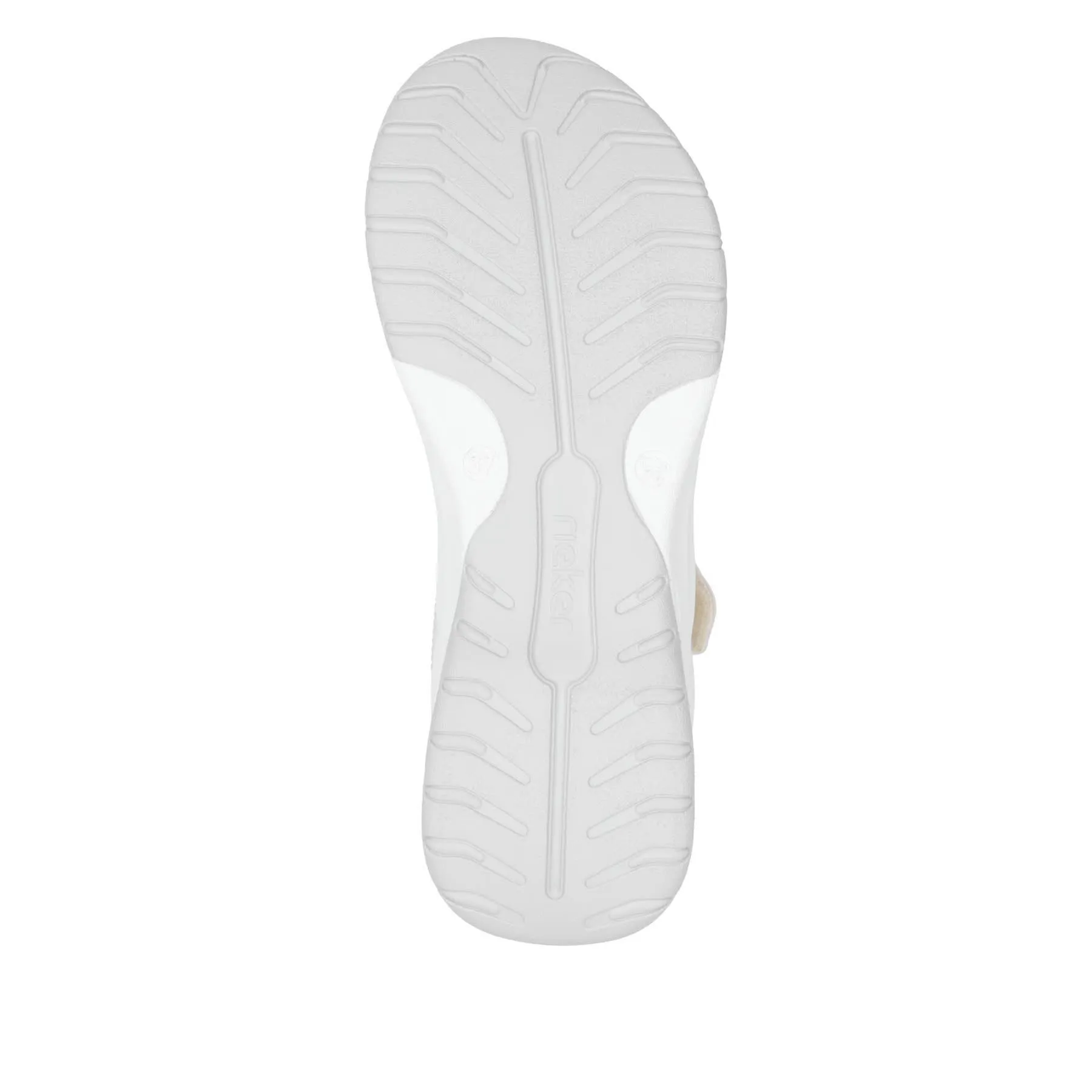 Rieker FSK Damen Sandalen Trekkingsandalen vanilla/crema