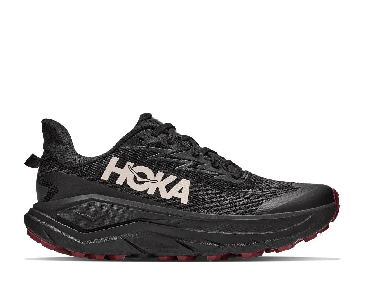 Hoka Challenger 8 GTX Damen Trailrunningschuhe Laufschuhe dunkelrot