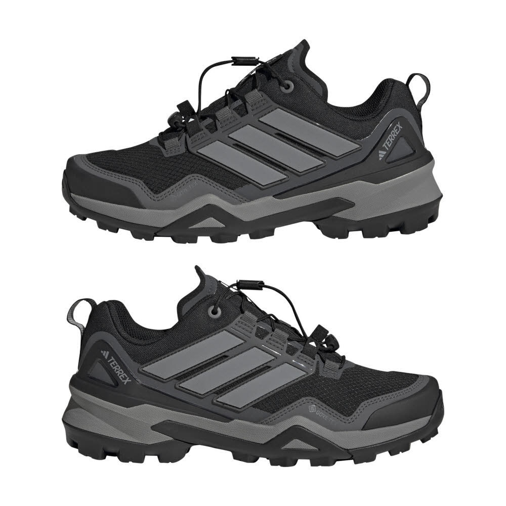 adidas TERREX SKYCHASER GTX W Damen Wanderschuhe Trekkingschuhe Low schwarz