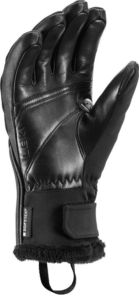 Leki HS Vallarta 3D Damen Skihandschuhe Snowboardhandschuhe schwarz