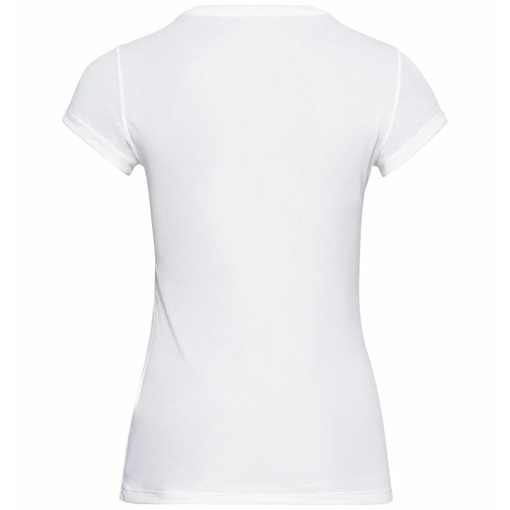 Odlo Active F-Dry Light Eco T-Shirt Sport Freizeit Damen weiß