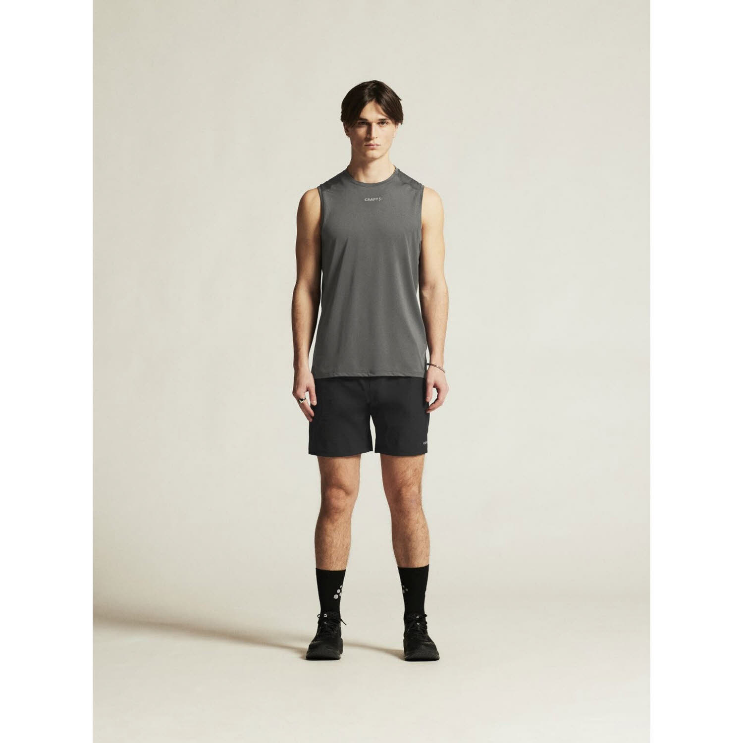 CRAFT Running Short Laufshort Herren 2-in-1 Short schwarz