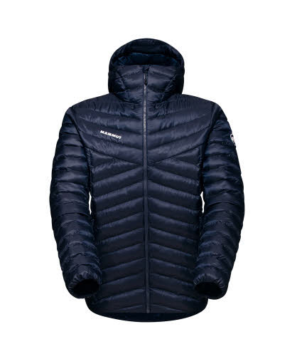 Mammut Albula IN Hooded Jacket Daunenjacke Kapuzenjacke Herren dunkelblau