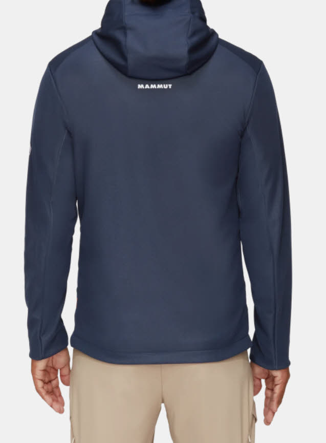 Mammut HE Ultimate VII SO Hooded Jacket Herren Softshelljacke Windstopper blau NEU