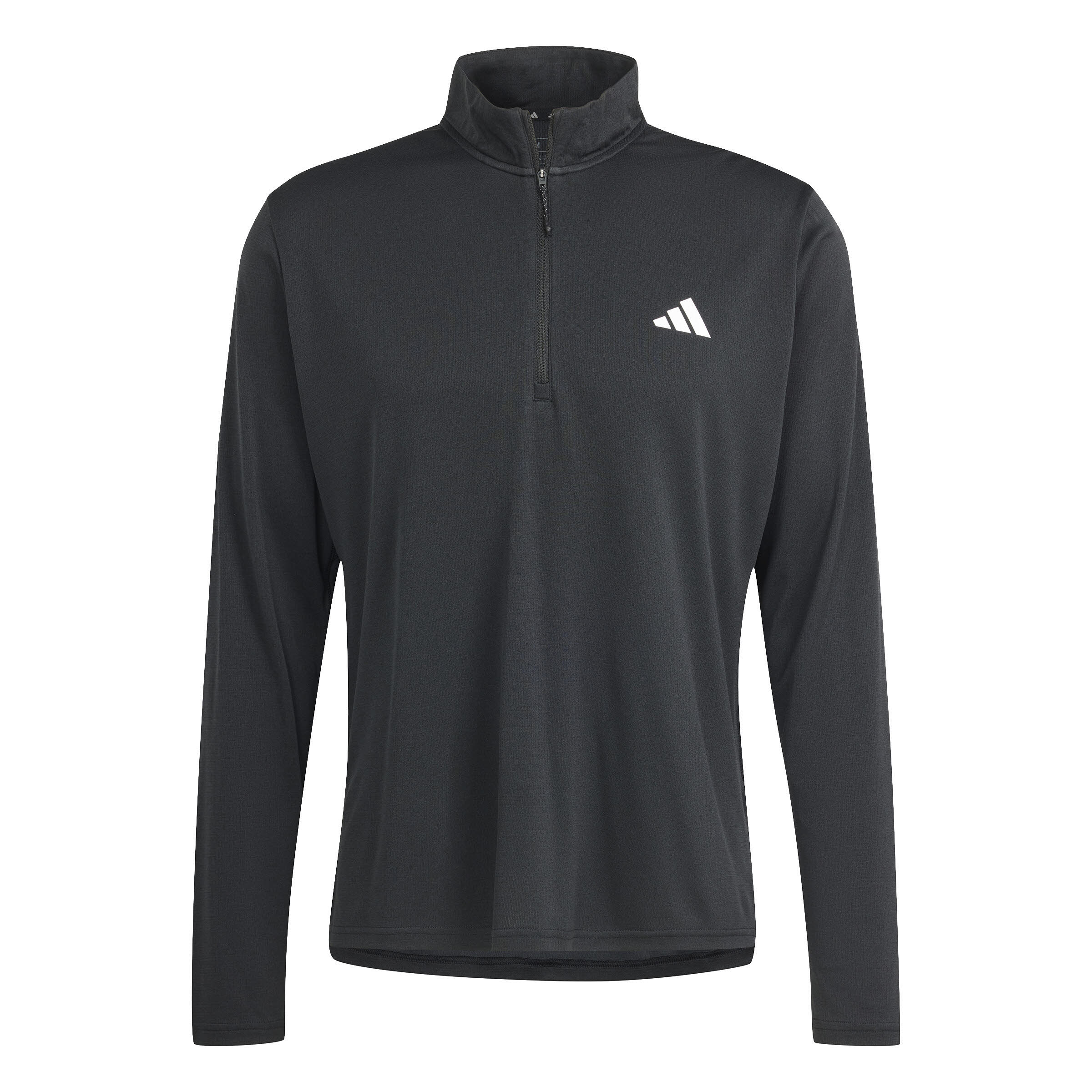 adidas Train Essentials Training 1/4-Zip Longsleeve Langarmshirt Herren schwarz