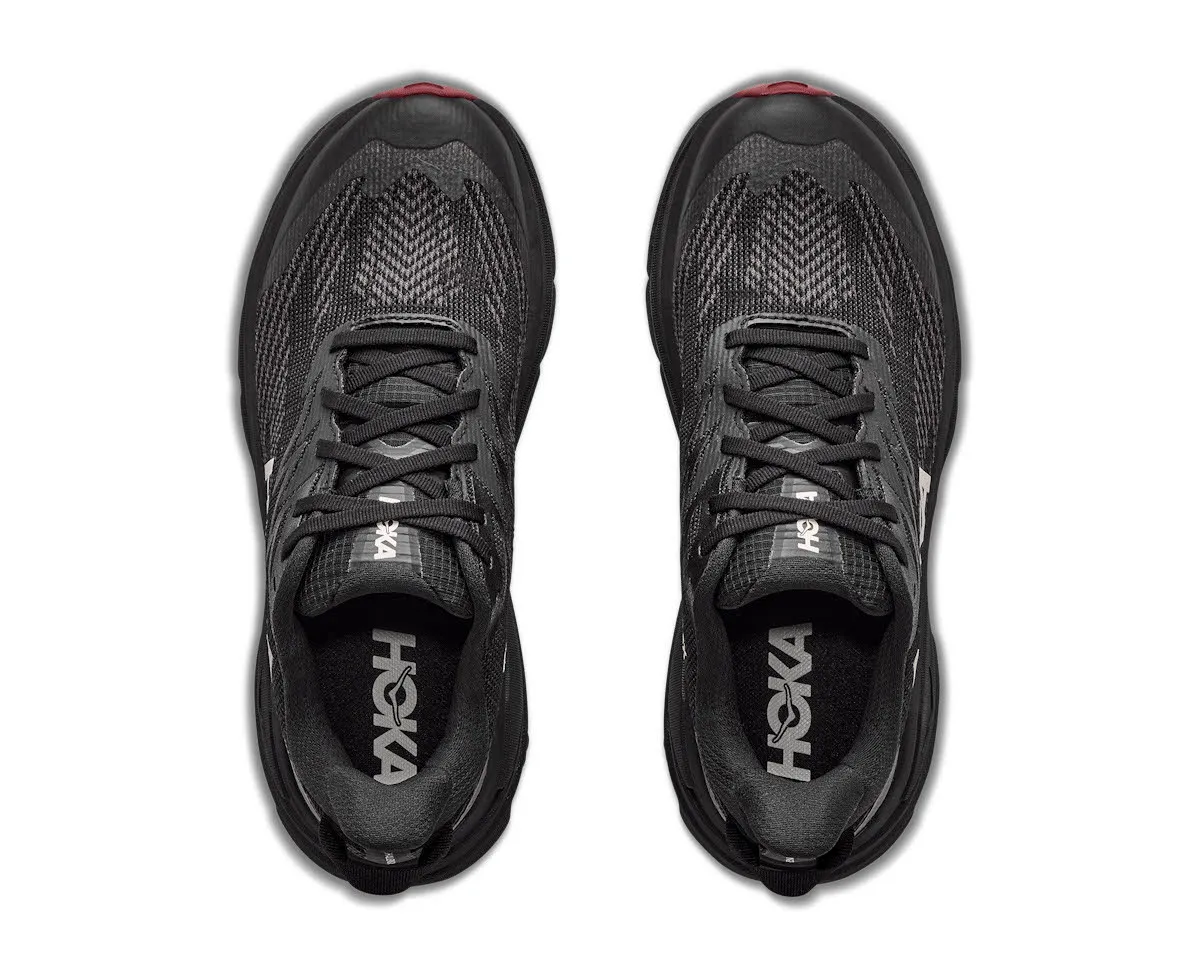 Hoka Challenger 8 GTX Damen Trailrunningschuhe Laufschuhe dunkelrot
