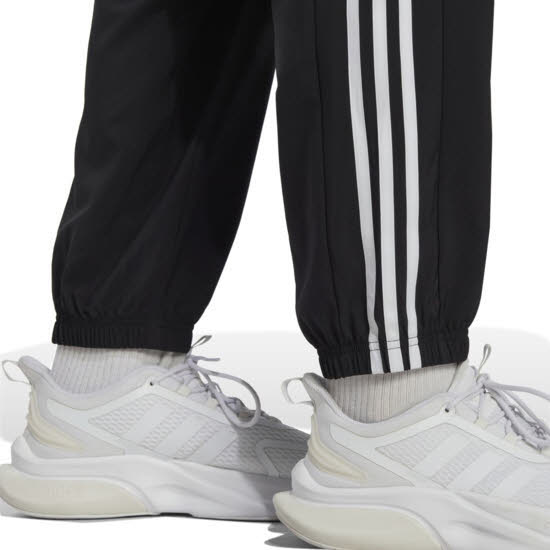 adidas M 3S WV E PT Herren Jogginghose Trainingshose schwarz