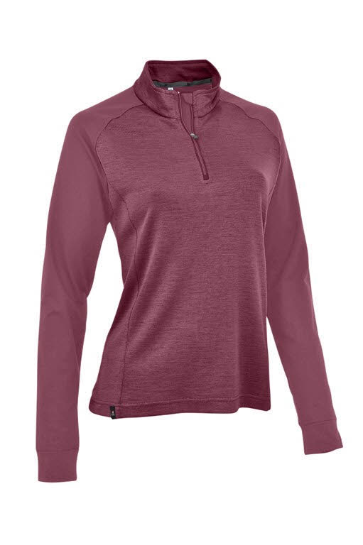 Maul Sport Brenzenkopf II Damen Midlayer Funktionsshirt Langarm light purple