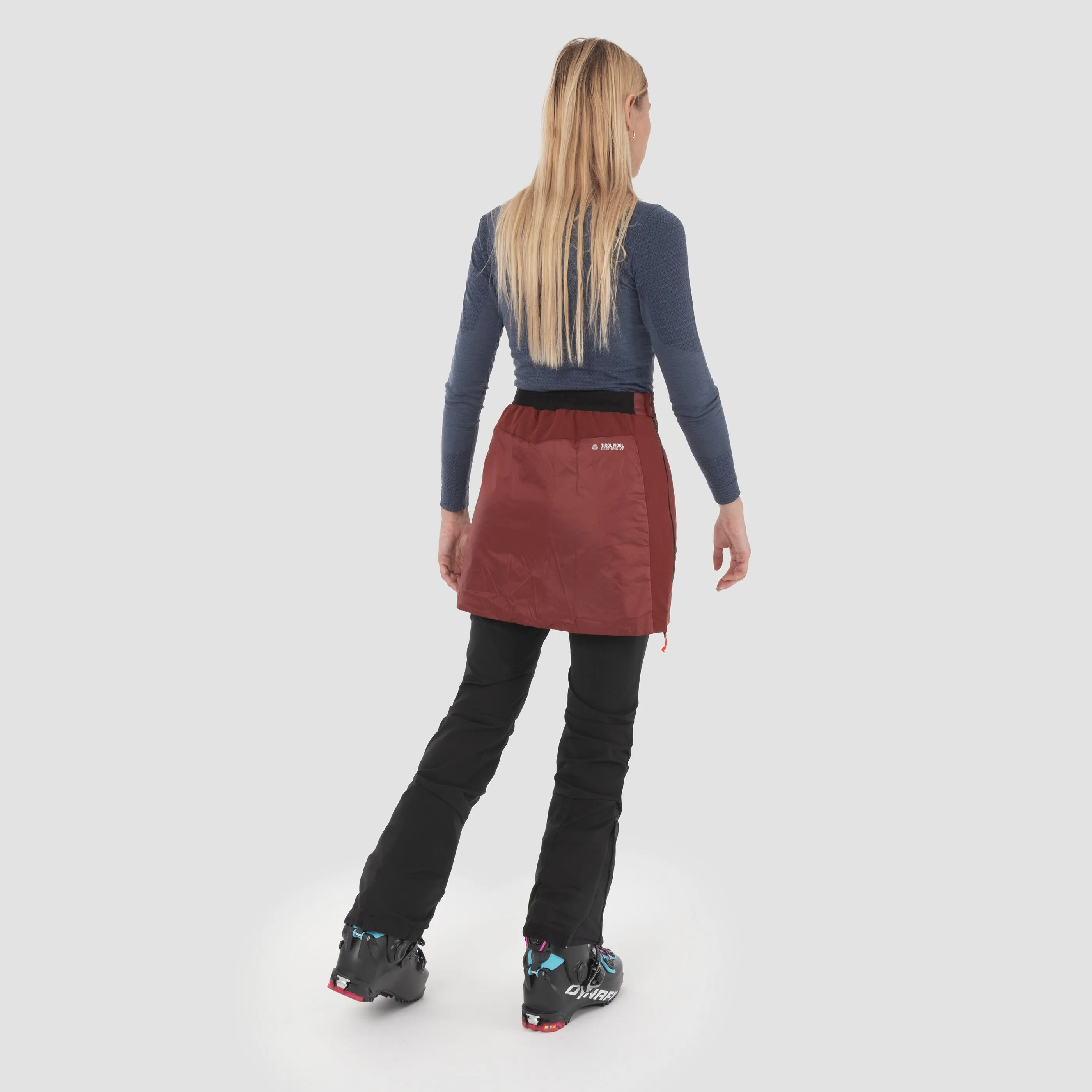 Salewa Sella Tirolwool Damen Rock Outdoorrock Isolationsrock lila