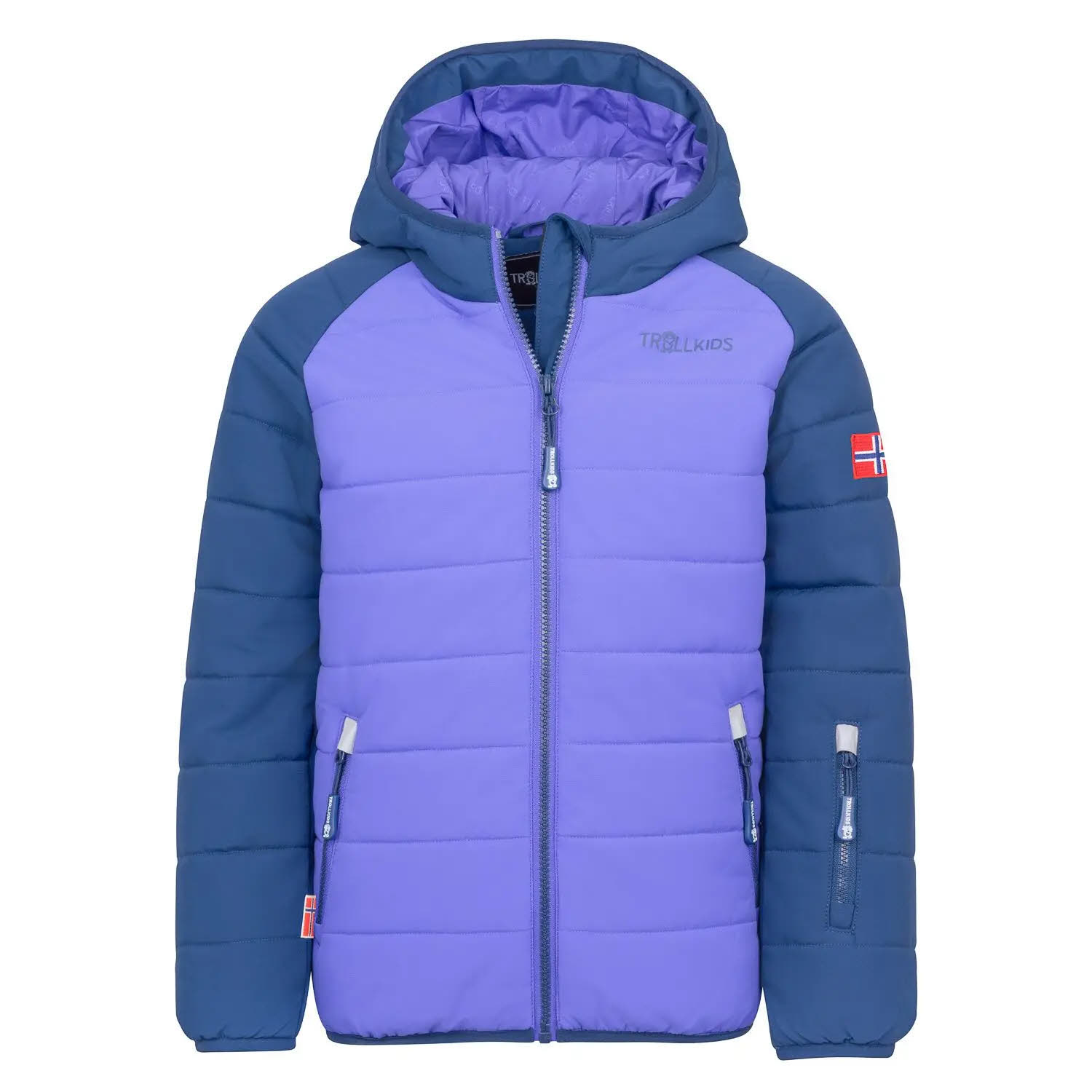 Trollkids Hafjell Snow Jacket PRO Kinder Winterjacke Skijacke Snowboardjacke blau