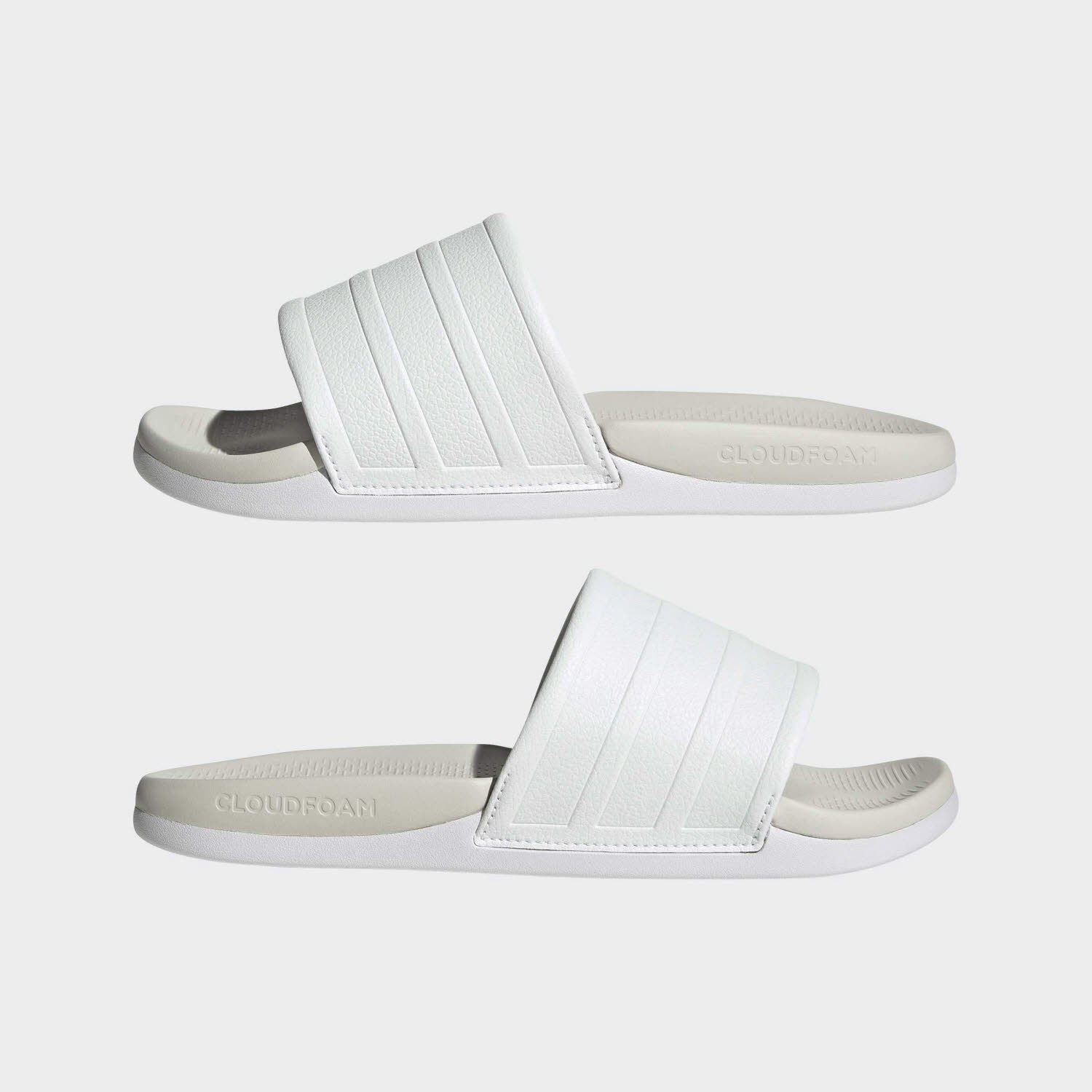 adidas ADILETTE COMFORT 2.0 Unisex Badelatschen weiß