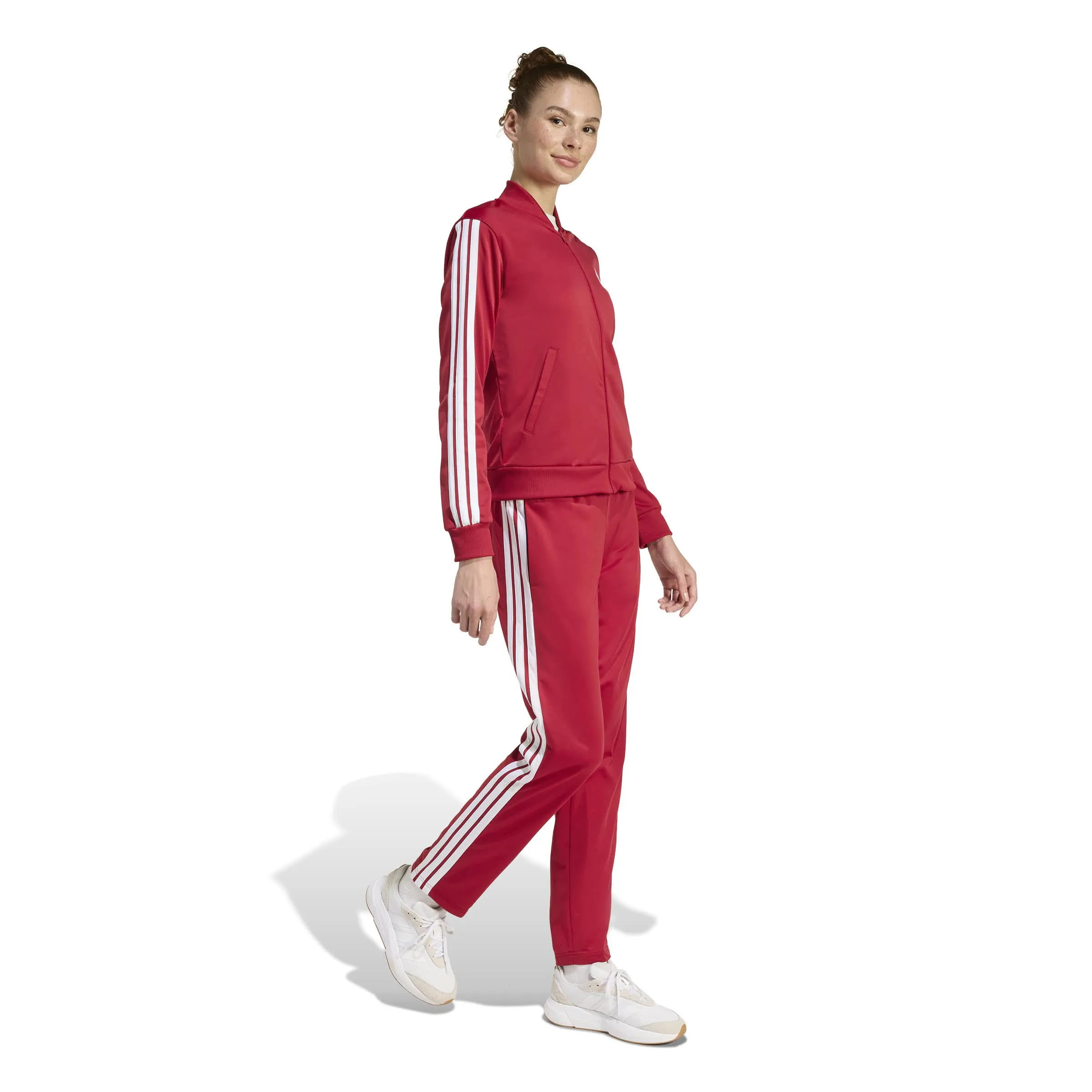 Adidas DAYREADY TRAININGSANZUG Damen rot