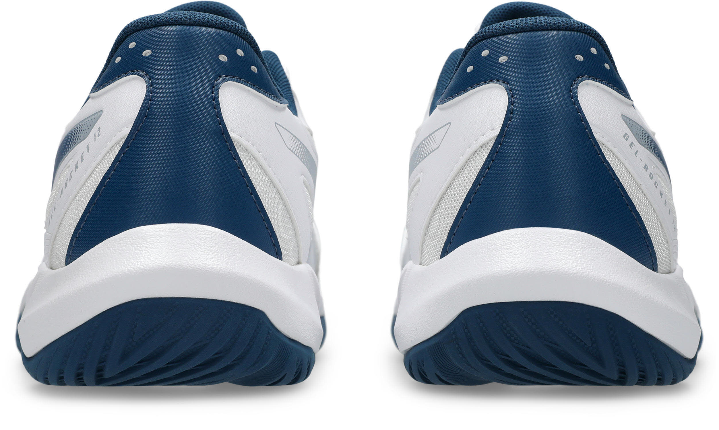 Asics GEL-ROCKET 12 Herren Hallenschuhe Trainingsschuhe weiß/blau