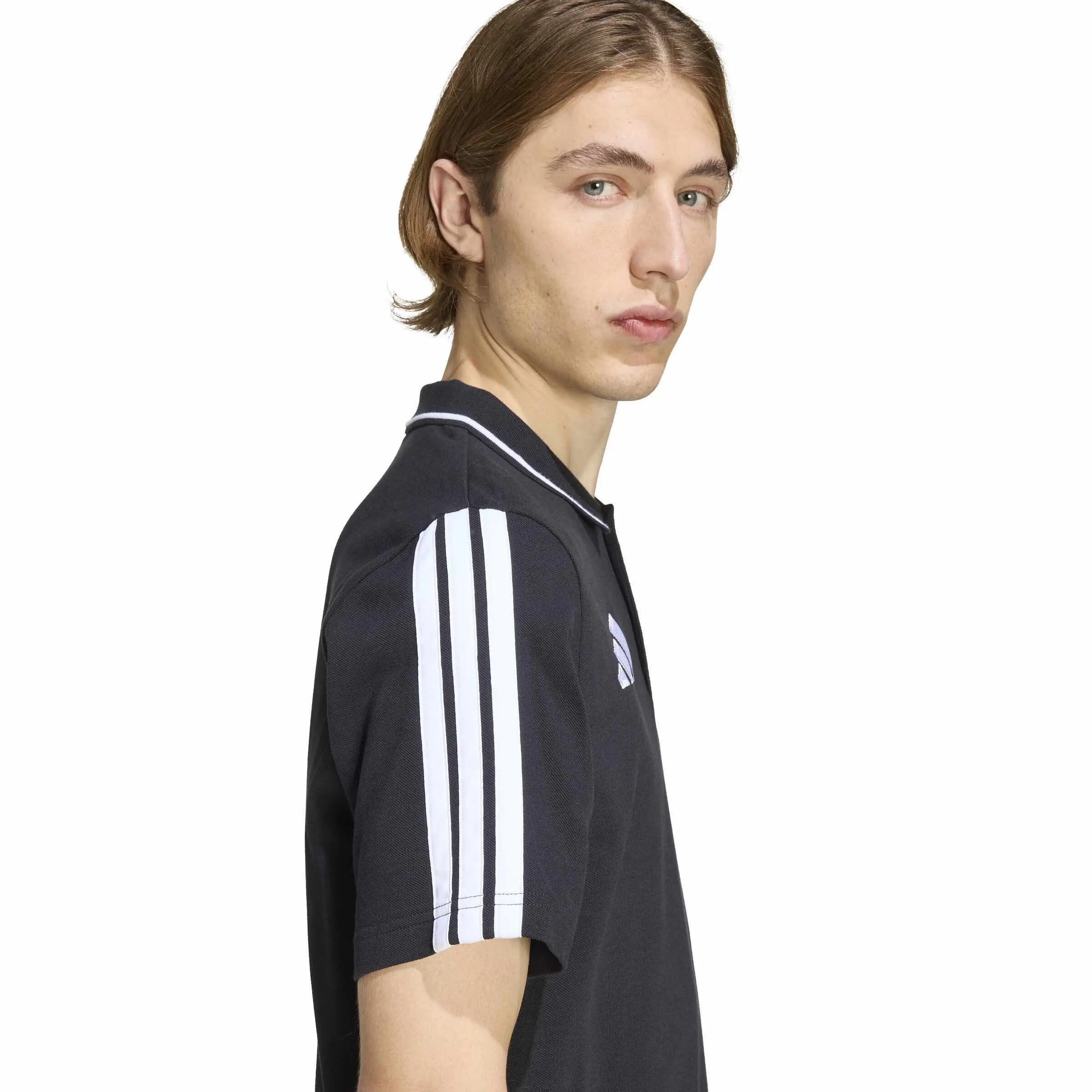 adidas DFB DNA Herren Poloshirt schwarz