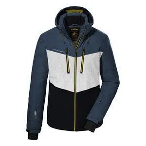 Killtec KSW 45 MN SKI JCKT Skijacke Herren stahlblau weiß