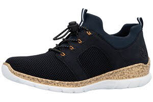 Rieker Damen Slipper blau