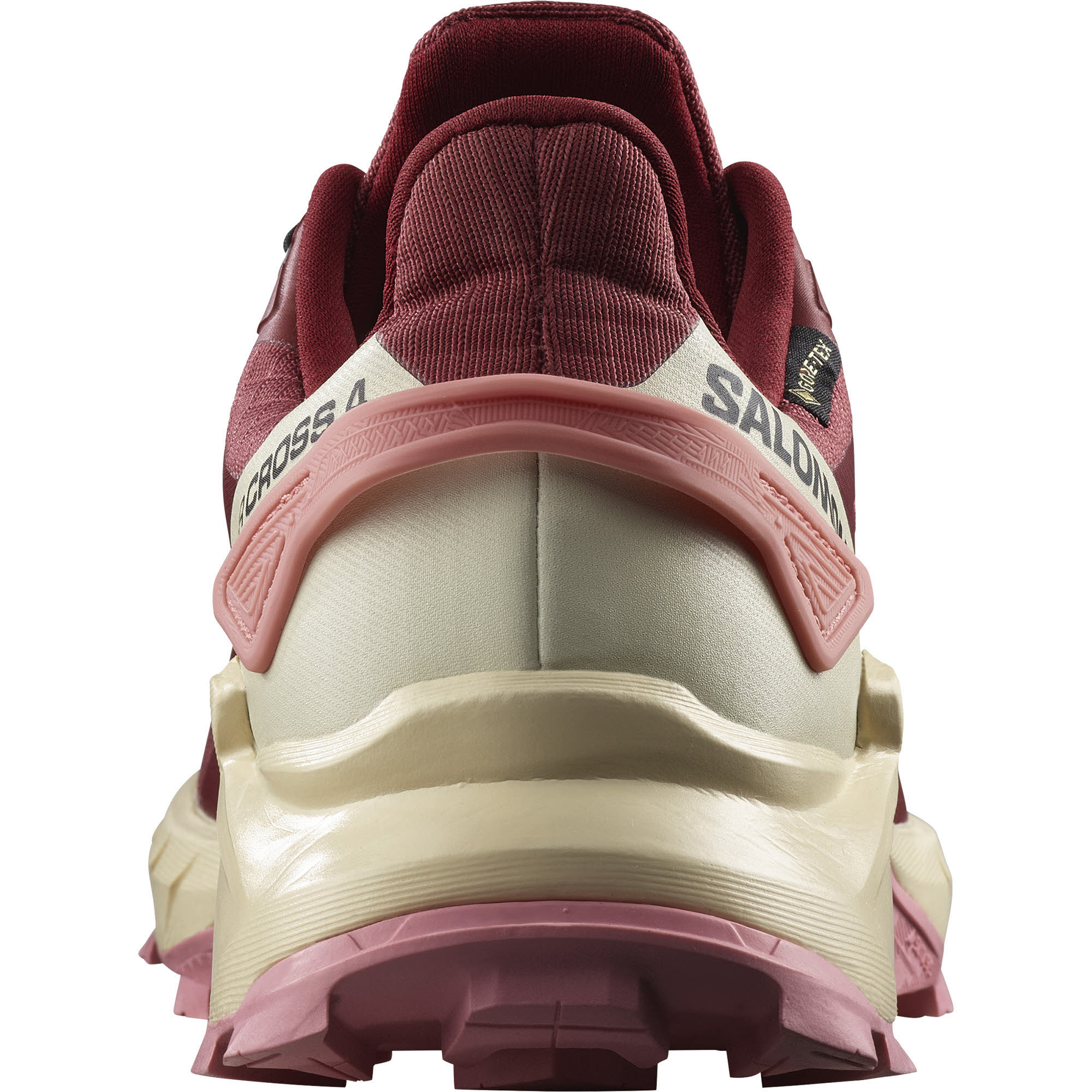 Salomon Supercross 4 Gore-Tex Trailrunning-Schuhe Wasserdicht Bequem Damen Rot