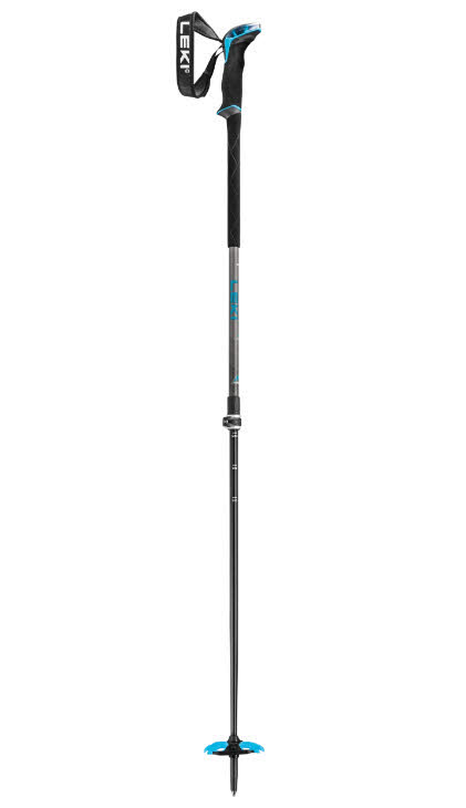 Leki Guide Lite 2 Skitourenstock Leichtbauweise Ergonomische Stützfläche Unisex Grau