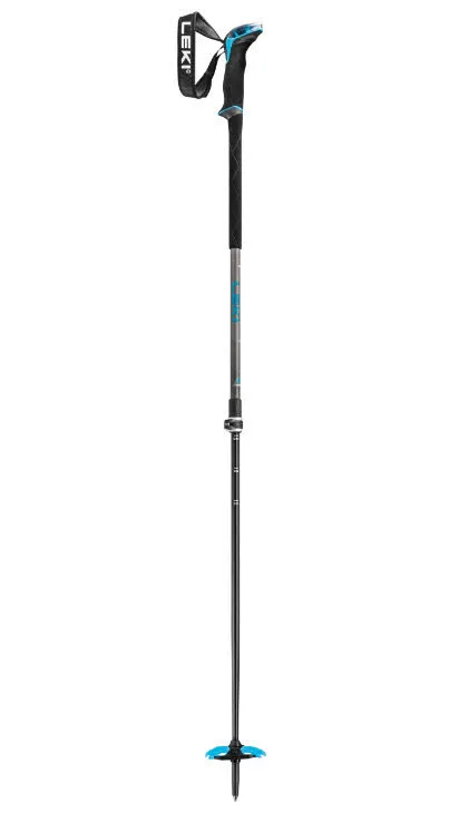 Leki Guide Lite 2 Skitourenstock Leichtbauweise Ergonomische Stützfläche Unisex Grau