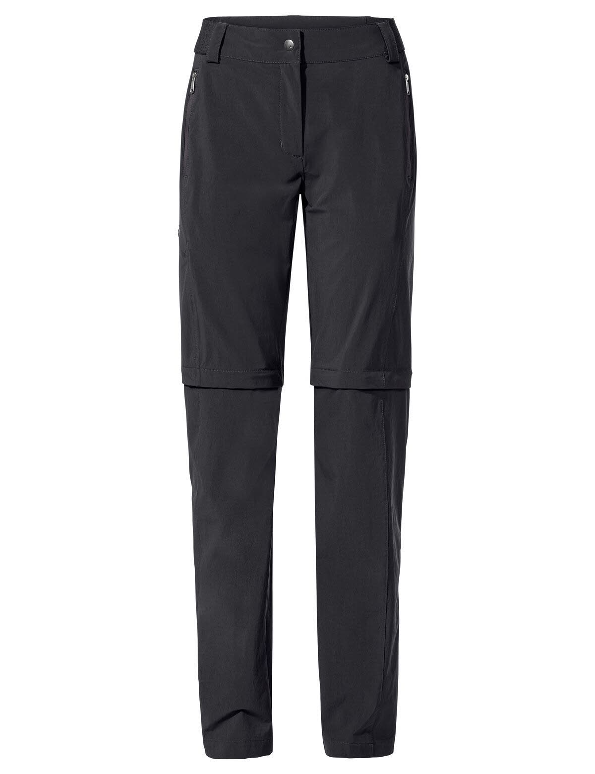 Vaude Wo Farley Stretch ZO T-Zip Pants II Damen Wanderhose Trekkinghose schwarz
