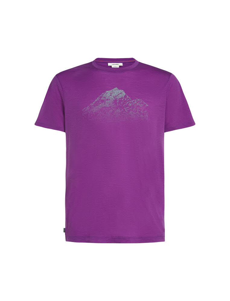 Icebreaker Merino 150 Tech Lite T-Shirt Rising Light Herren lila