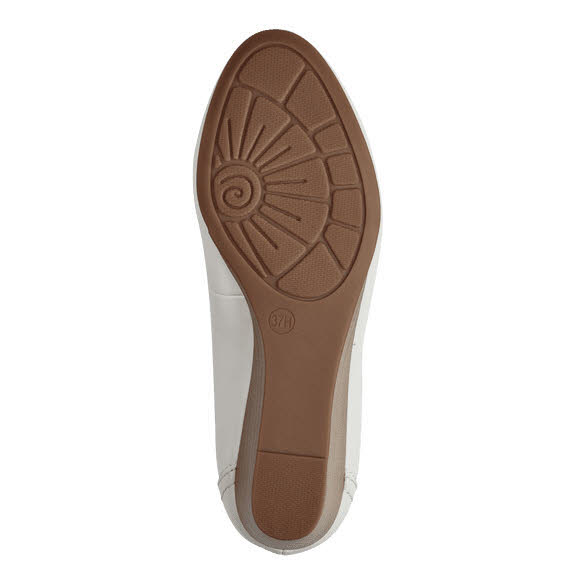 Jana Damen Pumps Keilpumps weiß