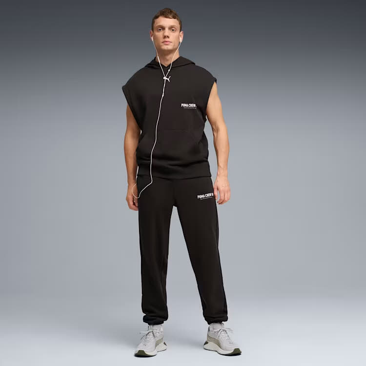 Puma GRAPHICS TRAINING Herren Jogginghose Sporthose Trainingshose schwarz