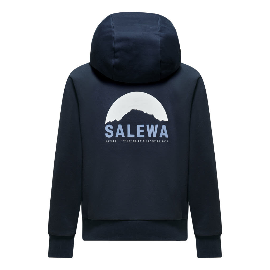 Salewa EAGLE HOODIE U funktionaler Midlayer blau